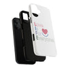 L.I.F.E.® "Love is for Everyone" Color Pop Phone Case (White)