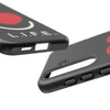 L.I.F.E.® "Love is for Everyone" Heart Phone Case (Black)