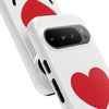 L.I.F.E.® "Love is for Everyone" Heart Phone Case (White)