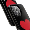 L.I.F.E.® "Love is for Everyone" Heart Phone Case (Black)