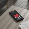 L.I.F.E.® "Love is for Everyone" Heart Phone Case (Black)