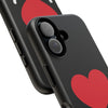 L.I.F.E.® "Love is for Everyone" Heart Phone Case (Black)