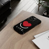 L.I.F.E.® "Love is for Everyone" Heart Phone Case (Black)
