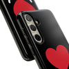 L.I.F.E.® "Love is for Everyone" Heart Phone Case (Black)