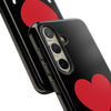 L.I.F.E.® "Love is for Everyone" Heart Phone Case (Black)