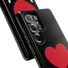 L.I.F.E.® "Love is for Everyone" Heart Phone Case (Black)
