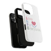 L.I.F.E.® "Love is for Everyone" Color Pop Phone Case (White)