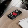 L.I.F.E.® "Love is for Everyone" Heart Phone Case (Black)