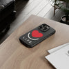 L.I.F.E.® "Love is for Everyone" Heart Phone Case (Black)