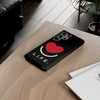 L.I.F.E.® "Love is for Everyone" Heart Phone Case (Black)