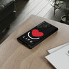 L.I.F.E.® "Love is for Everyone" Heart Phone Case (Black)