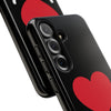 L.I.F.E.® "Love is for Everyone" Heart Phone Case (Black)