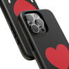 L.I.F.E.® "Love is for Everyone" Heart Phone Case (Black)