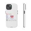 L.I.F.E.® "Love is for Everyone" Color Pop Phone Case (White)