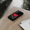 L.I.F.E.® "Love is for Everyone" Heart Phone Case (Black)