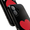 L.I.F.E.® "Love is for Everyone" Heart Phone Case (Black)