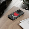 L.I.F.E.® "Love is for Everyone" Heart Phone Case (Black)