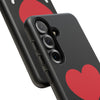 L.I.F.E.® "Love is for Everyone" Heart Phone Case (Black)