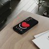 L.I.F.E.® "Love is for Everyone" Heart Phone Case (Black)