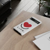 L.I.F.E.® "Love is for Everyone" Heart Phone Case (White)