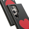 L.I.F.E.® "Love is for Everyone" Heart Phone Case (Black)