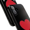 L.I.F.E.® "Love is for Everyone" Heart Phone Case (Black)