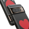 L.I.F.E.® "Love is for Everyone" Heart Phone Case (Black)