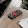 L.I.F.E.® "Love is for Everyone" Heart Phone Case (Black)