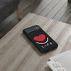 L.I.F.E.® "Love is for Everyone" Heart Phone Case (Black)