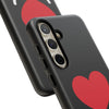 L.I.F.E.® "Love is for Everyone" Heart Phone Case (Black)