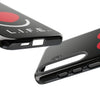 L.I.F.E.® "Love is for Everyone" Heart Phone Case (Black)