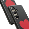 L.I.F.E.® "Love is for Everyone" Heart Phone Case (Black)