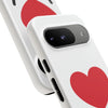 L.I.F.E.® "Love is for Everyone" Heart Phone Case (White)