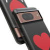 L.I.F.E.® "Love is for Everyone" Heart Phone Case (Black)