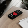 L.I.F.E.® "Love is for Everyone" Heart Phone Case (Black)