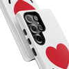 L.I.F.E.® "Love is for Everyone" Heart Phone Case (White)