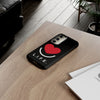 L.I.F.E.® "Love is for Everyone" Heart Phone Case (Black)
