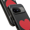 L.I.F.E.® "Love is for Everyone" Heart Phone Case (Black)