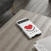 L.I.F.E.® "Love is for Everyone" Heart Phone Case (White)