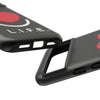 L.I.F.E.® "Love is for Everyone" Heart Phone Case (Black)