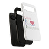 L.I.F.E.® "Love is for Everyone" Color Pop Phone Case (White)