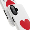 L.I.F.E.® "Love is for Everyone" Heart Phone Case (White)