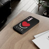 L.I.F.E.® "Love is for Everyone" Heart Phone Case (Black)