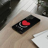 L.I.F.E.® "Love is for Everyone" Heart Phone Case (Black)