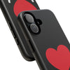 L.I.F.E.® "Love is for Everyone" Heart Phone Case (Black)