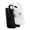 L.I.F.E. "Love is for Everyone" Color Pop Phone Case (White)