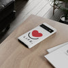 L.I.F.E. "Love is for Everyone" Heart Phone Case (White)