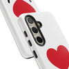 L.I.F.E. "Love is for Everyone" Heart Phone Case (White)