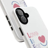 L.I.F.E. "Love is for Everyone" Color Pop Phone Case (White)