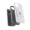 L.I.F.E. "Love is for Everyone" Color Pop Phone Case (White)